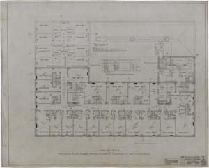 Abilene Hotel Mechanical Plans: Sample Room Floor Plan