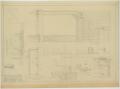Thumbnail image of item number 2 in: 'School Auditorium/Gymnasium, Hawley, Texas: Elevation and Details'.