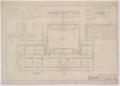 Thumbnail image of item number 1 in: 'School Building, Pecos County, Texas: Floor Plan'.