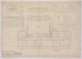 Thumbnail image of item number 2 in: 'School Building, Pecos County, Texas: Floor Plan'.