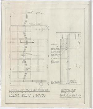 Primary view of object titled 'Abilene Public Library, Abilene, Texas: Miscellaneous Details'.