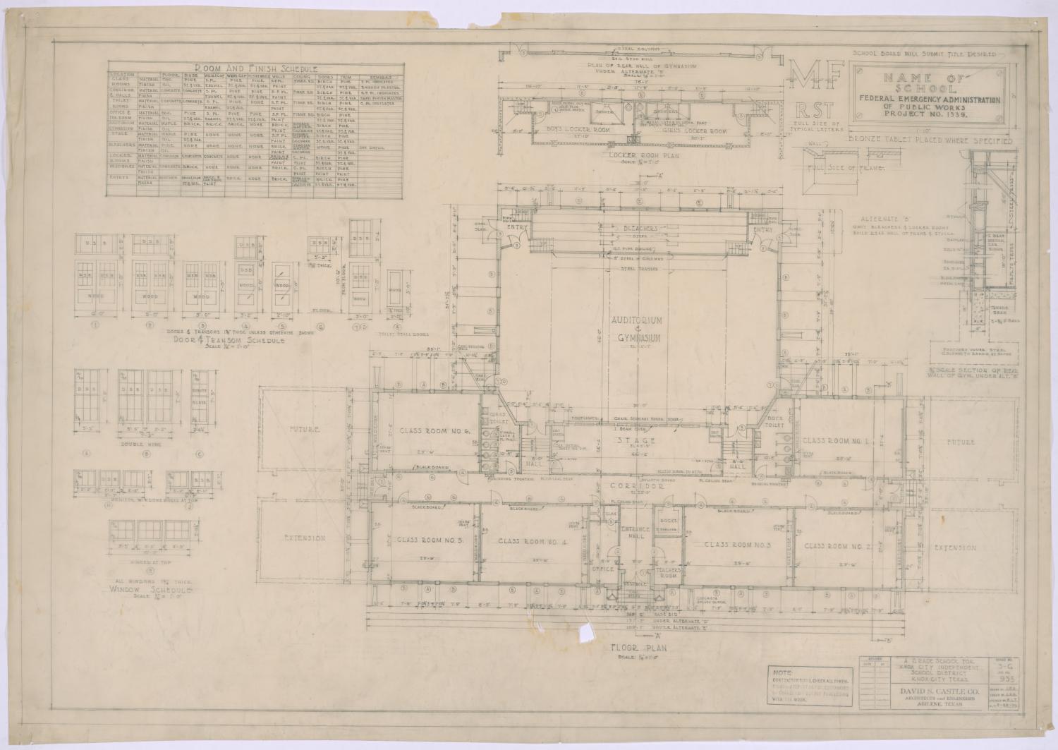grade-school-knox-city-texas-floor-plan-and-schedules-the-portal-to-texas-history