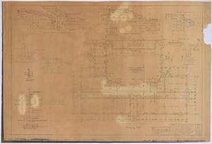 Primary view of object titled 'Grade School, Knox City, Texas: Foundation Plan'.