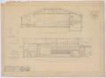 Thumbnail image of item number 2 in: 'School Building, Spur, Texas: Gymnasium Sections'.
