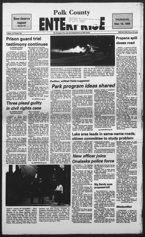 Polk County Enterprise (Livingston, Tex.), Vol. 113, No. 22, Ed. 1 Thursday, March 16, 1995