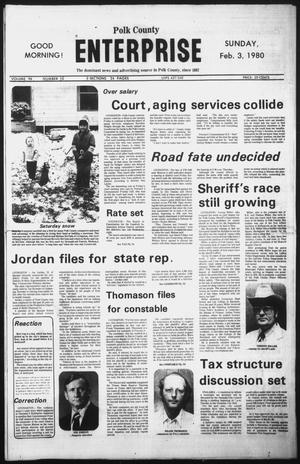 Polk County Enterprise (Livingston, Tex.), Vol. 98, No. 10, Ed. 1 Sunday, February 3, 1980