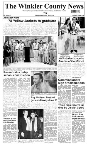 The Winkler County News (Kermit, Tex.), Vol. 79, No. 21, Ed. 1 Thursday, June 5, 2014