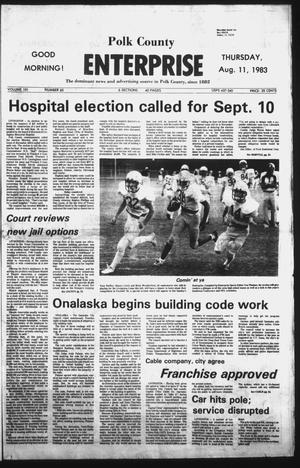 Polk County Enterprise (Livingston, Tex.), Vol. 101, No. 65, Ed. 1 Thursday, August 11, 1983