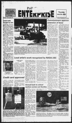 Polk County Enterprise (Livingston, Tex.), Vol. 120, No. 59, Ed. 1 Thursday, July 25, 2002