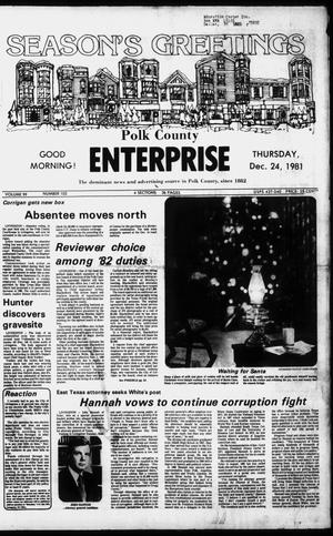 Polk County Enterprise (Livingston, Tex.), Vol. 99, No. 103, Ed. 1 Thursday, December 24, 1981