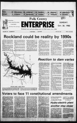 Polk County Enterprise (Livingston, Tex.), Vol. 101, No. 88, Ed. 1 Sunday, October 30, 1983