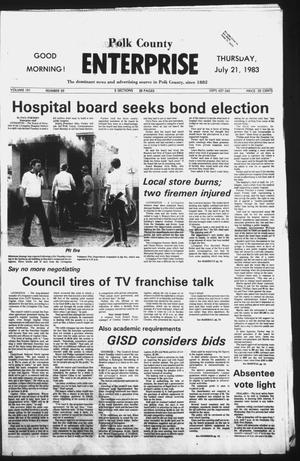 Polk County Enterprise (Livingston, Tex.), Vol. 101, No. 59, Ed. 1 Thursday, July 21, 1983