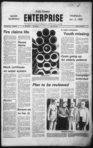 Polk County Enterprise (Livingston, Tex.), Vol. 98, No. 1, Ed. 1 Thursday, January 3, 1980