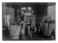 Photograph: [Men Making Wooden Barrels]