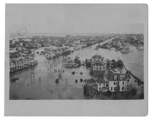 Primary view of object titled '[Aerial View of Flood Waters]'.