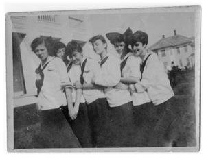 [Photograph of Young College Girls]