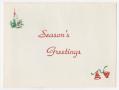 Thumbnail image of item number 1 in: '[Christmas Card from McMurry College]'.
