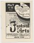 Primary view of [Program: Festival of the Arts, 1941]