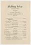 Pamphlet: [Recital Program: Department of Music, 1929]