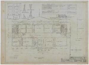 Primary view of object titled 'Anson High School Addition: First Floor Plan'.