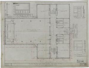 Primary view of object titled 'Big Lake High School: First Floor Plan'.