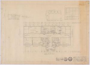 Primary view of object titled 'Anson High School Alterations: First Floor Plan'.