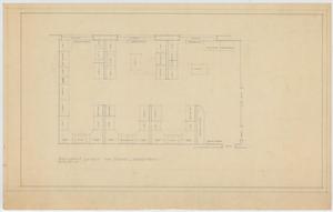 Primary view of object titled 'Anson High School Alterations: Equipment Layout for Foods Laboratory'.