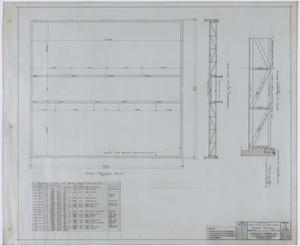 Primary view of object titled 'Elementary School Building, Anson, Texas: Roof Framing Plan'.