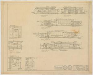 Primary view of object titled 'School Cafeteria, Big Lake, Texas: Elevations'.