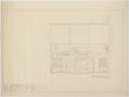 Thumbnail image of item number 2 in: 'School Building Alterations, Big Lake, Texas: Second Floor Plan'.