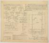 Thumbnail image of item number 1 in: 'School Cafeteria, Big Lake, Texas: Foundation Plan'.