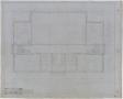 Thumbnail image of item number 2 in: 'High School Building, Archer City, Texas: Second Story Floor Plan'.