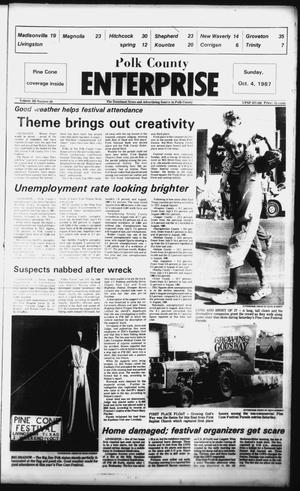 Polk County Enterprise (Livingston, Tex.), Vol. 105, No. 80, Ed. 1 Sunday, October 4, 1987