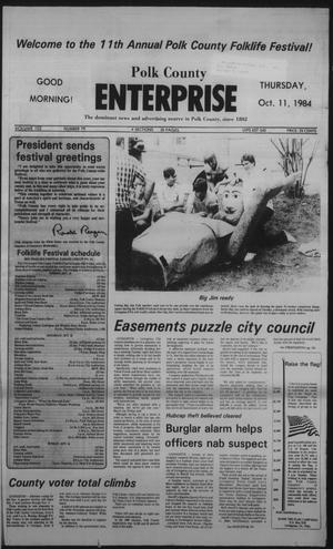 Polk County Enterprise (Livingston, Tex.), Vol. 102, No. 79, Ed. 1 Thursday, October 11, 1984