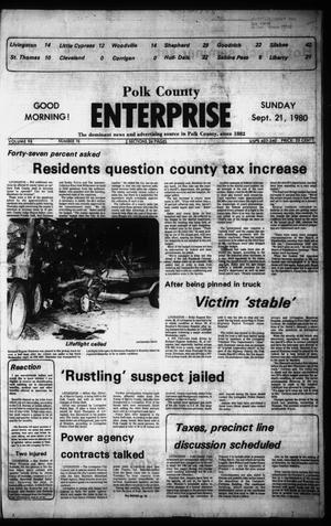 Polk County Enterprise (Livingston, Tex.), Vol. 98, No. 78, Ed. 1 Sunday, September 21, 1980