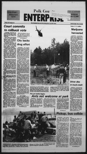 Polk County Enterprise (Livingston, Tex.), Vol. 107, No. 48, Ed. 1 Thursday, June 15, 1989