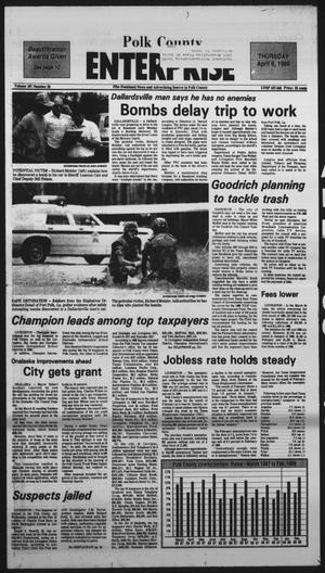 Polk County Enterprise (Livingston, Tex.), Vol. 107, No. 28, Ed. 1 Thursday, April 6, 1989