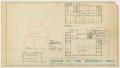 Primary view of Church of the Heavenly Rest Parish House, Abilene, Texas: Floor Plans