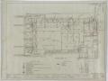 Technical Drawing: First Christian Church, Abilene, Texas: Mechanical Ground Floor Plan