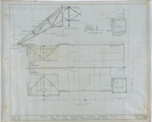 Primary view of object titled 'First Presbyterian Church, Abilene, Texas: Roof Plan'.