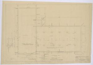 Primary view of object titled 'Fairmont Methodist Episcopal Church, Abilene, Texas: Foundation Plan'.