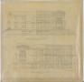 Thumbnail image of item number 2 in: 'College Heights Baptist Church, Abilene, Texas: Right Side and Rear Elevations'.
