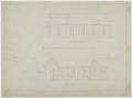 Thumbnail image of item number 2 in: 'Episcopal Church Remodel, Abilene, Texas: Right and Left Side Elevations'.