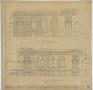 Thumbnail image of item number 1 in: 'College Heights Baptist Church, Abilene, Texas: Left Side and Front Elevations'.