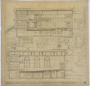 Primary view of object titled 'College Heights Baptist Church, Abilene, Texas: Sections and Details'.