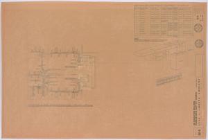 Primary view of object titled 'Pioneer Drive Baptist Church Educational Building, Abilene, Texas: Second Floor Heating and Air Conditioning Plan'.