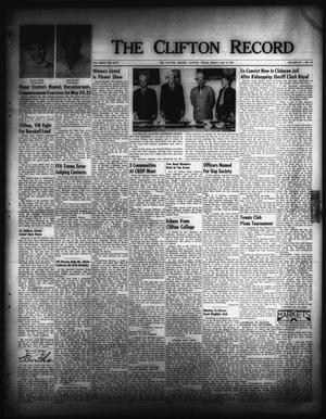 Primary view of object titled 'The Clifton Record (Clifton, Tex.), Vol. 59, No. 14, Ed. 1 Friday, May 8, 1953'.