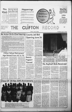 The Clifton Record (Clifton, Tex.), Vol. 83, No. 25, Ed. 1 Thursday, June 15, 1978