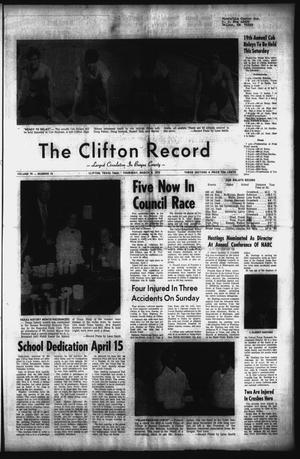 The Clifton Record (Clifton, Tex.), Vol. 78, No. 10, Ed. 1 Thursday, March 8, 1973