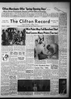 The Clifton Record (Clifton, Tex.), Vol. 73, No. 8, Ed. 1 Thursday, March 16, 1967